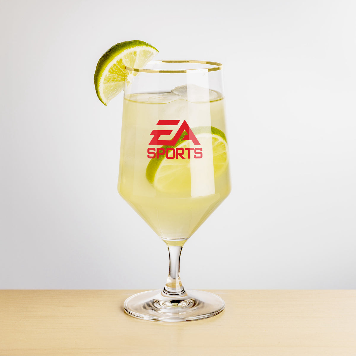 Custom Logo Tucson Gold Rim Cocktail - Imprinted
