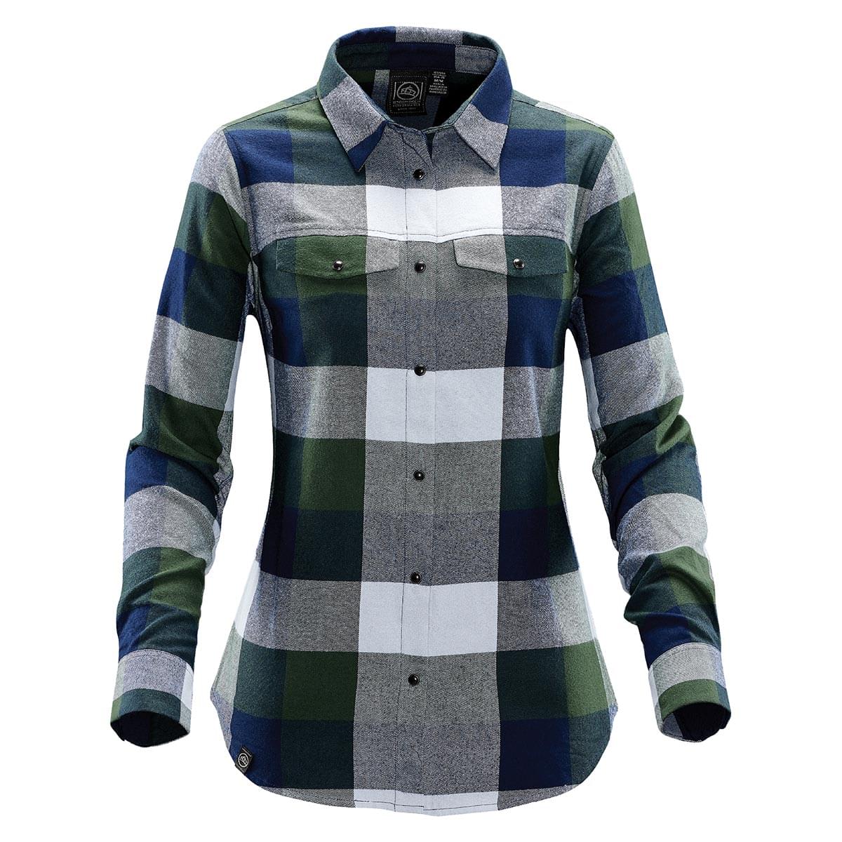 Custom Logo Stormtech Women's Logan Snap Front Shirt