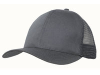 Custom Logo Headwear Canada Recycled Breathable Poly Twill with Mesh Back Cap