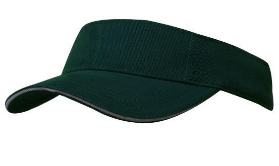 Custom Logo Headwear Canada Brushed Heavy Cotton Visor || 4230