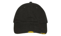 Custom Logo Headwear Canada WASHED CHINO TWILL WITH DISTRESSED VISOR