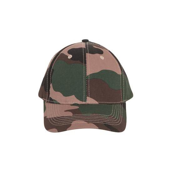 Custom Logo Headwear Canada Cotton Twill with Camouflage Print