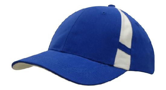 Custom Logo Headwear Canada Brushed Heavy Cotton with Crown Inserts & Contrasting Peak Under & Strap