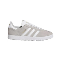 Adidas Gazelle Golf Shoe Grey Two/White/Gold - OPEN BOX SIZE 8.5