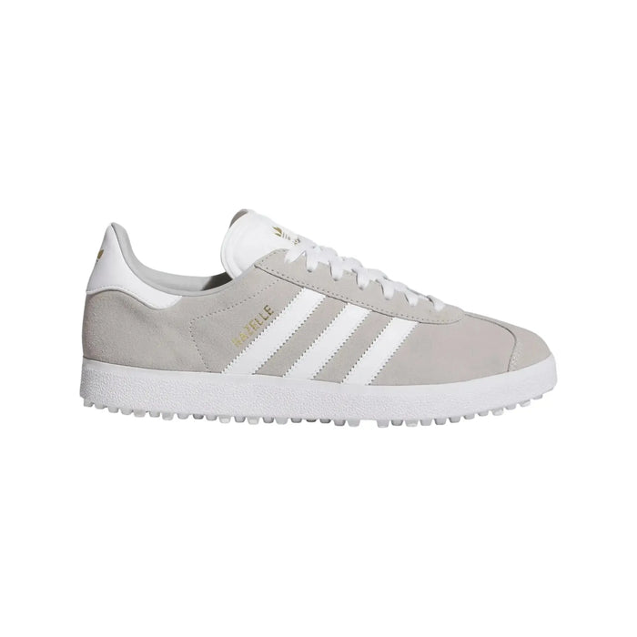 Adidas Gazelle Golf Shoe Grey Two/White/Gold - OPEN BOX SIZE 8.5