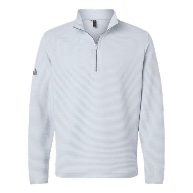 Custom Logo Adidas Men's Spacer Quarter-Zip Pullover