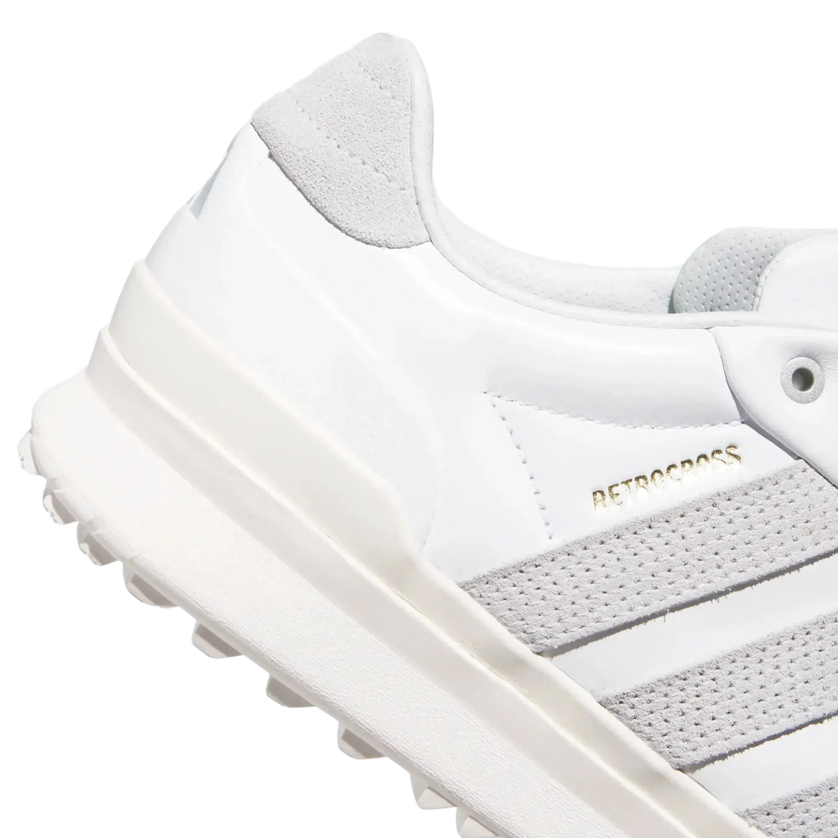 Adidas Retrocross Gripmore Men's Golf Shoes - White/Dash Grey