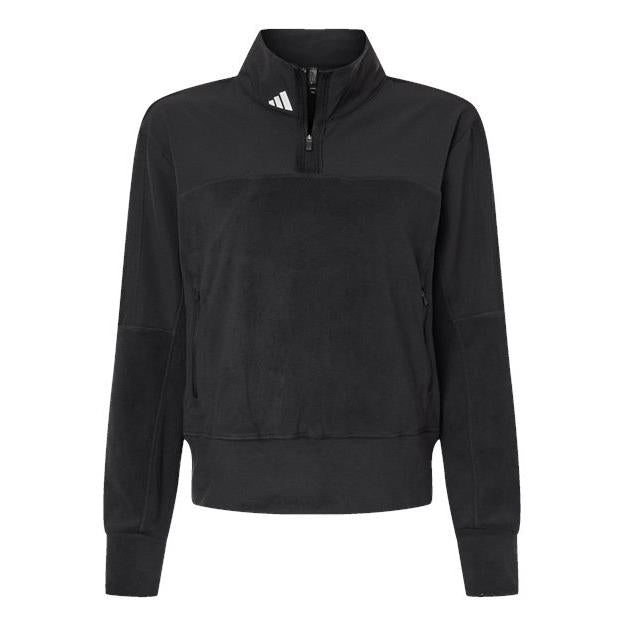 Adidas Women's Fleece Quarter-Zip Pullover