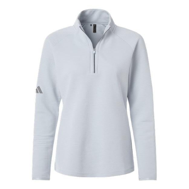 Custom Logo Adidas Women's Spacer Quarter-Zip Pullover