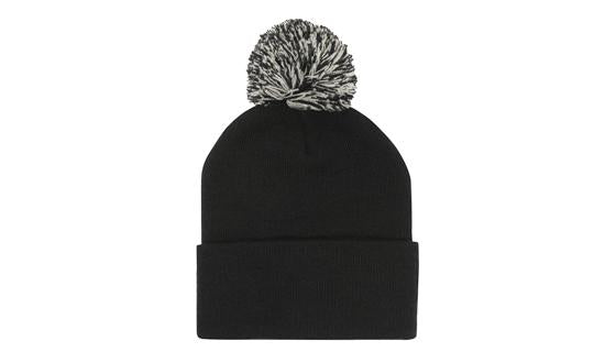 Custom Logo Headwear Canada Acrylic Beanie with Pom Pom
