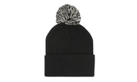 Custom Logo Headwear Canada Acrylic Beanie with Pom Pom