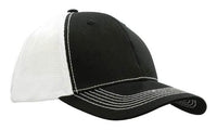 Custom Logo Headwear Canada Chino Twill with Hi Tech Mesh Back