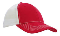 Custom Logo Headwear Canada Chino Twill with Hi Tech Mesh Back
