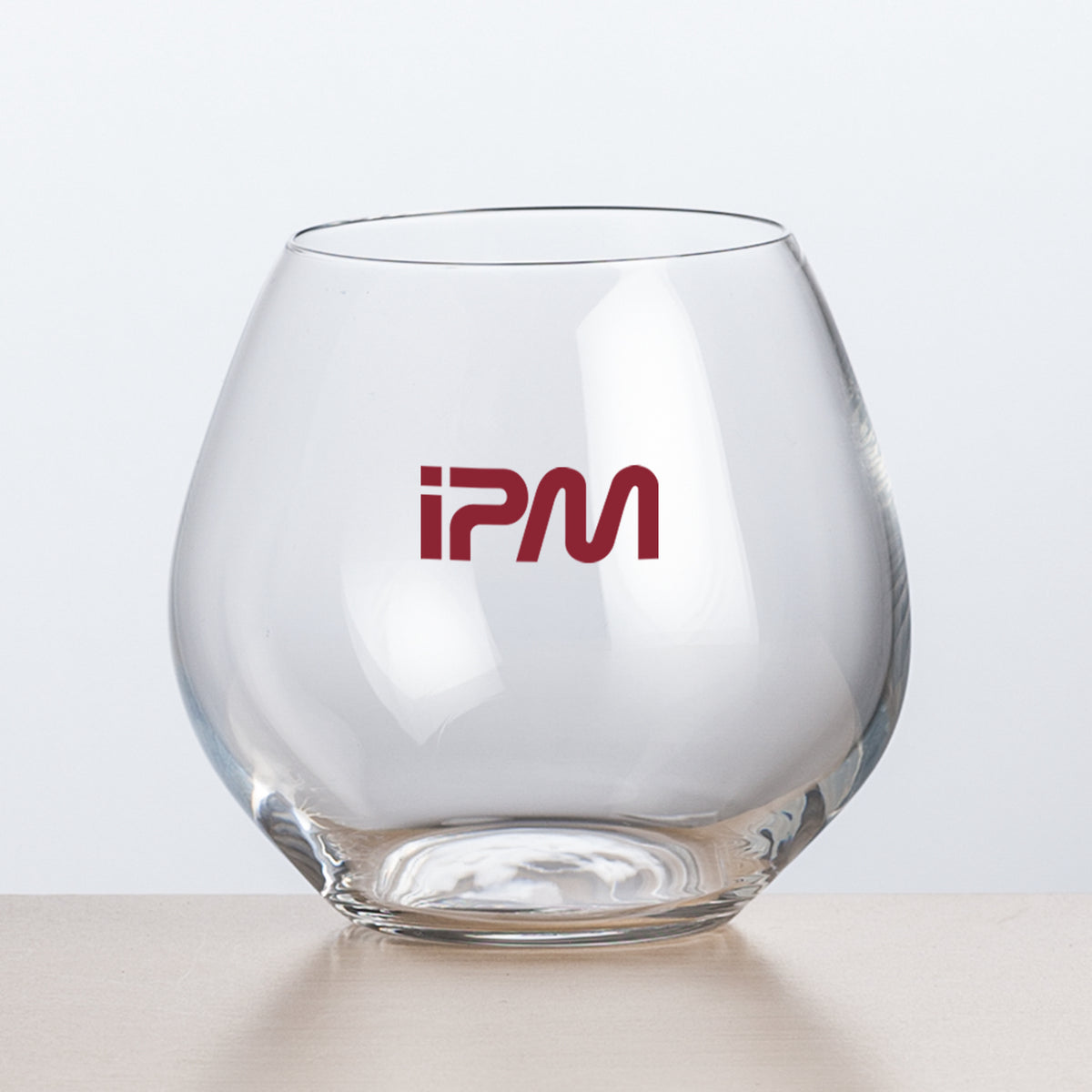 Custom Logo Florentina Stemless Wine - Imprinted