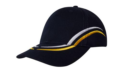 Custom Logo Headwear Canada Brushed Heavy Cotton with Curved Embroidery on Crown and Peak