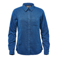 Custom Logo Stormtech Women's Dockyard Long Sleeve Twill Shirt