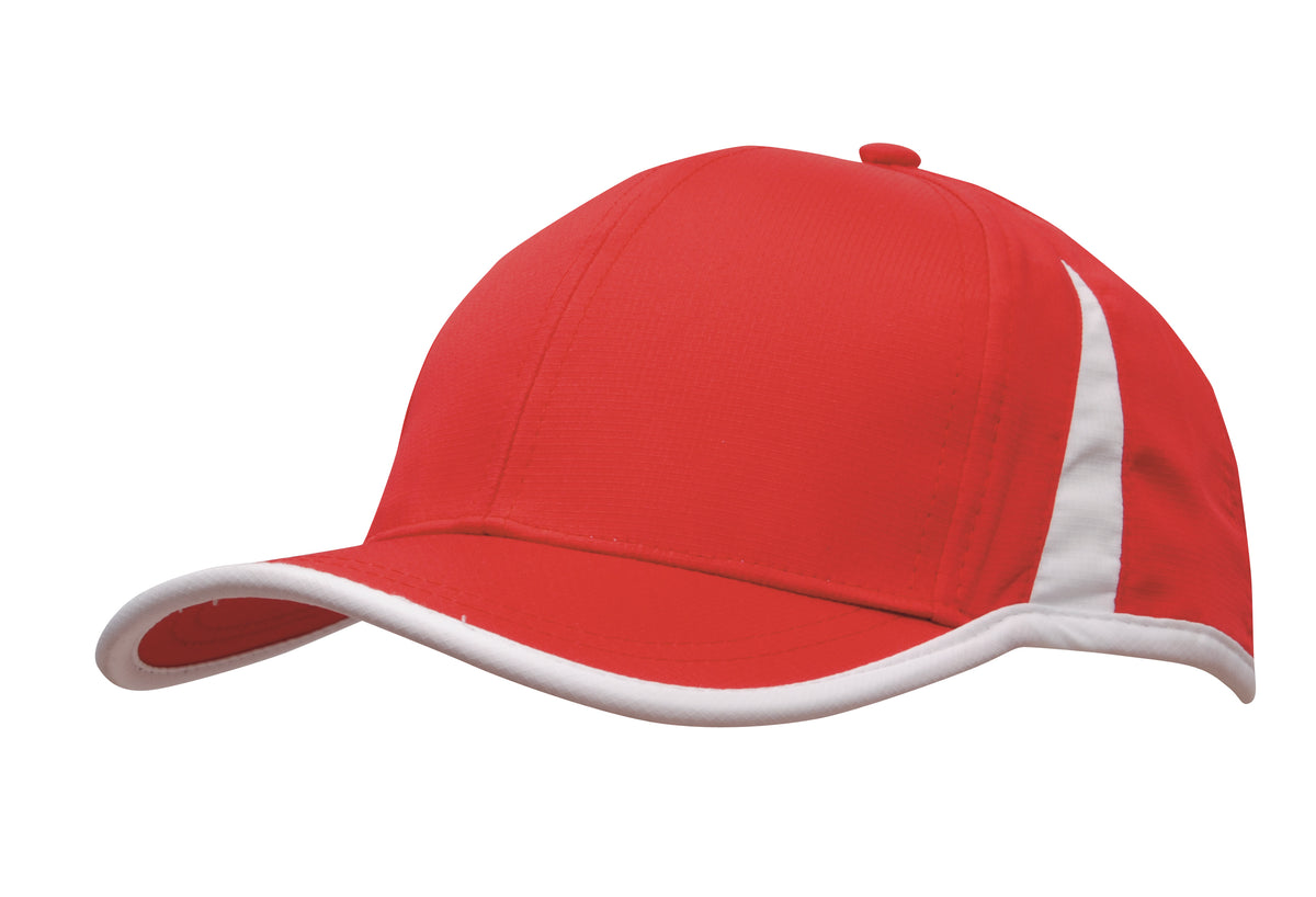 Custom Logo Headwear Canada Sports Ripstop with Inserts and Trim