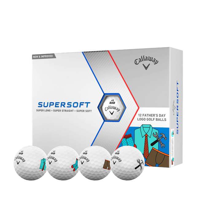 Callaway Supersoft Father's Day Golf Balls