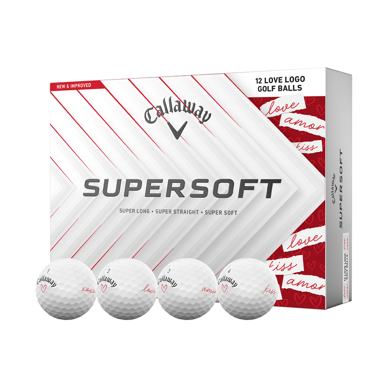 Callaway Supersoft Golf Balls - One Dozen - 2025