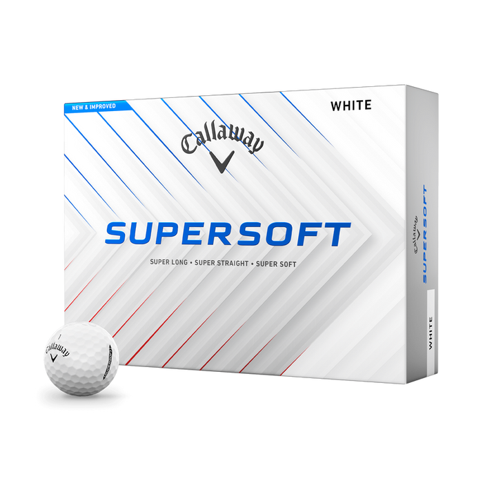 Callaway Supersoft Golf Balls - One Dozen - 2025