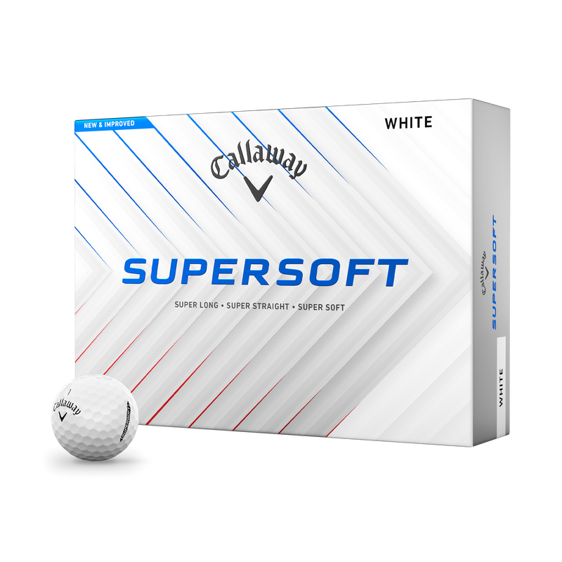 Callaway Supersoft Golf Balls - One Dozen - 2025