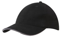 Custom Logo Headwear Canada Brushed Heavy Cotton with Sandwich Trim || 4210