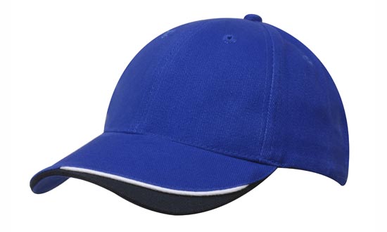 Custom Logo Headwear Canada Brushed Heavy Cotton with Indented Peak