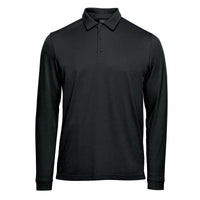 Custom Logo Stormtech Men's Nevada L/S Micro Pique Polo