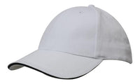 Custom Logo Headwear Canada Brushed Heavy Cotton with Sandwich Trim || 4210
