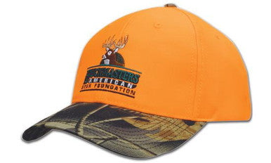 Custom Logo Headwear Canada Luminescent Cap with Leaf Camouflage Peak