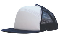 Custom Logo Headwear Canada Foam Front A Frame Cap with Mesh Back