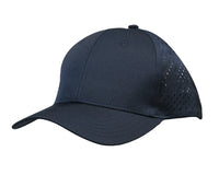 Custom Logo Headwear Canada Premium Pioneer Sports Twill with tear drop perforations