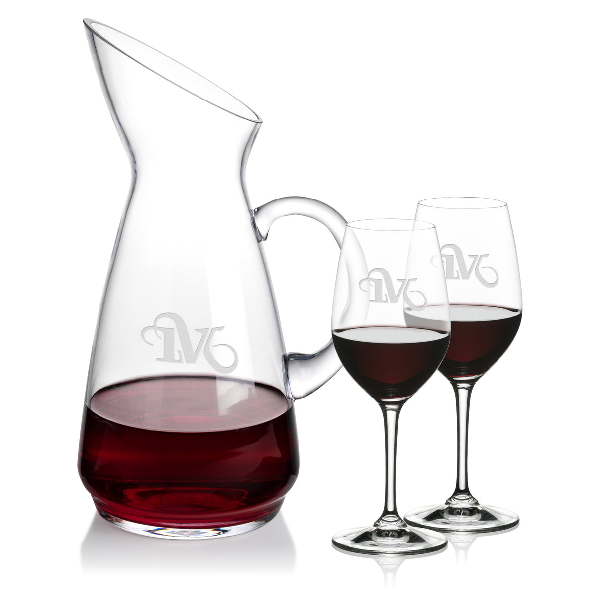 Custom Logo Taroni Carafe & RIEDEL Oenologue Wine