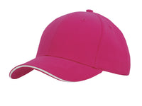 Custom Logo Headwear Canada Brushed Heavy Cotton with Sandwich Trim || 4210