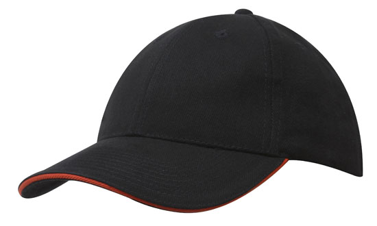 Custom Logo Headwear Canada Brushed Heavy Cotton with Sandwich Trim || 4210