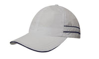 Custom Logo Headwear Canada Microfibre Sports Cap with Piping and Sandwich