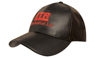 Custom Logo Headwear Canada Genuine Premium Leather