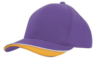 Custom Logo Headwear Canada Brushed Heavy Cotton with Indented Peak