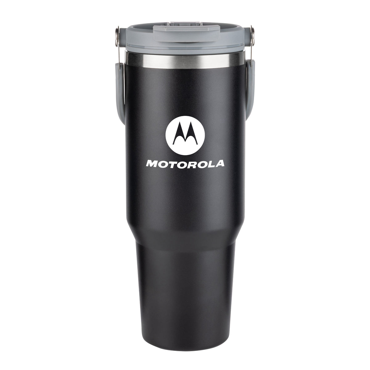 Custom Logo Tirian SS Tumbler w/Carrying Handle - 40oz