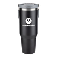Custom Logo Tirian SS Tumbler w/Carrying Handle - 40oz