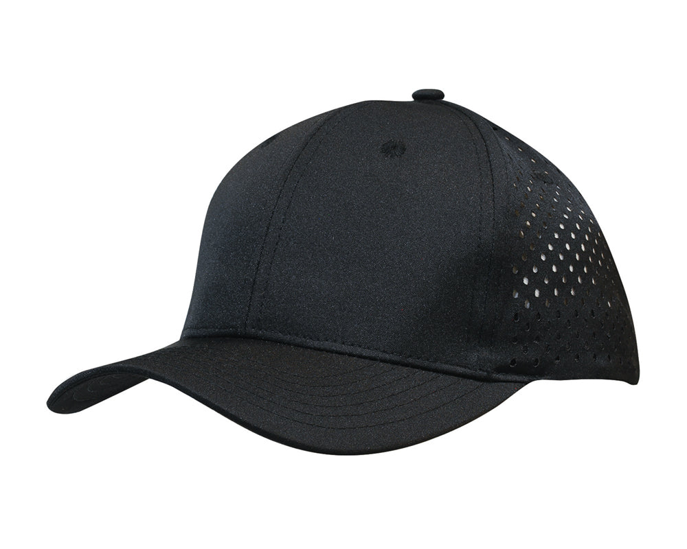 Custom Logo Headwear Canada Premium Pioneer Sports Twill with tear drop perforations