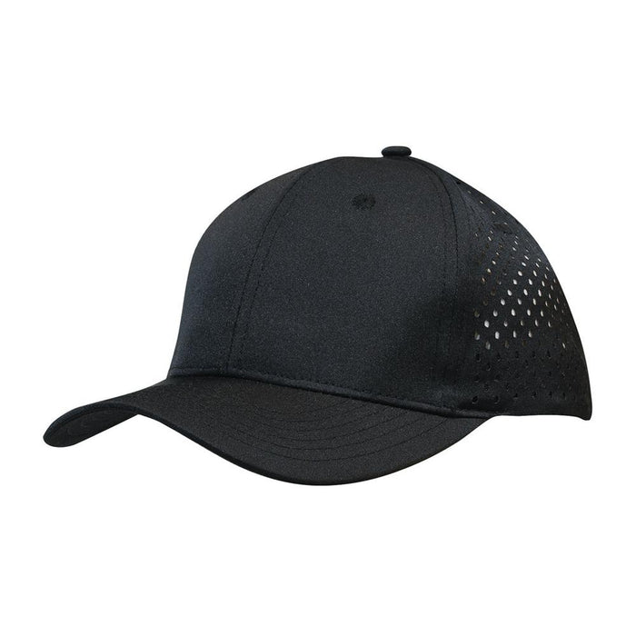 Custom Logo Headwear Canada Premium Pioneer Sports Twill with tear drop perforations