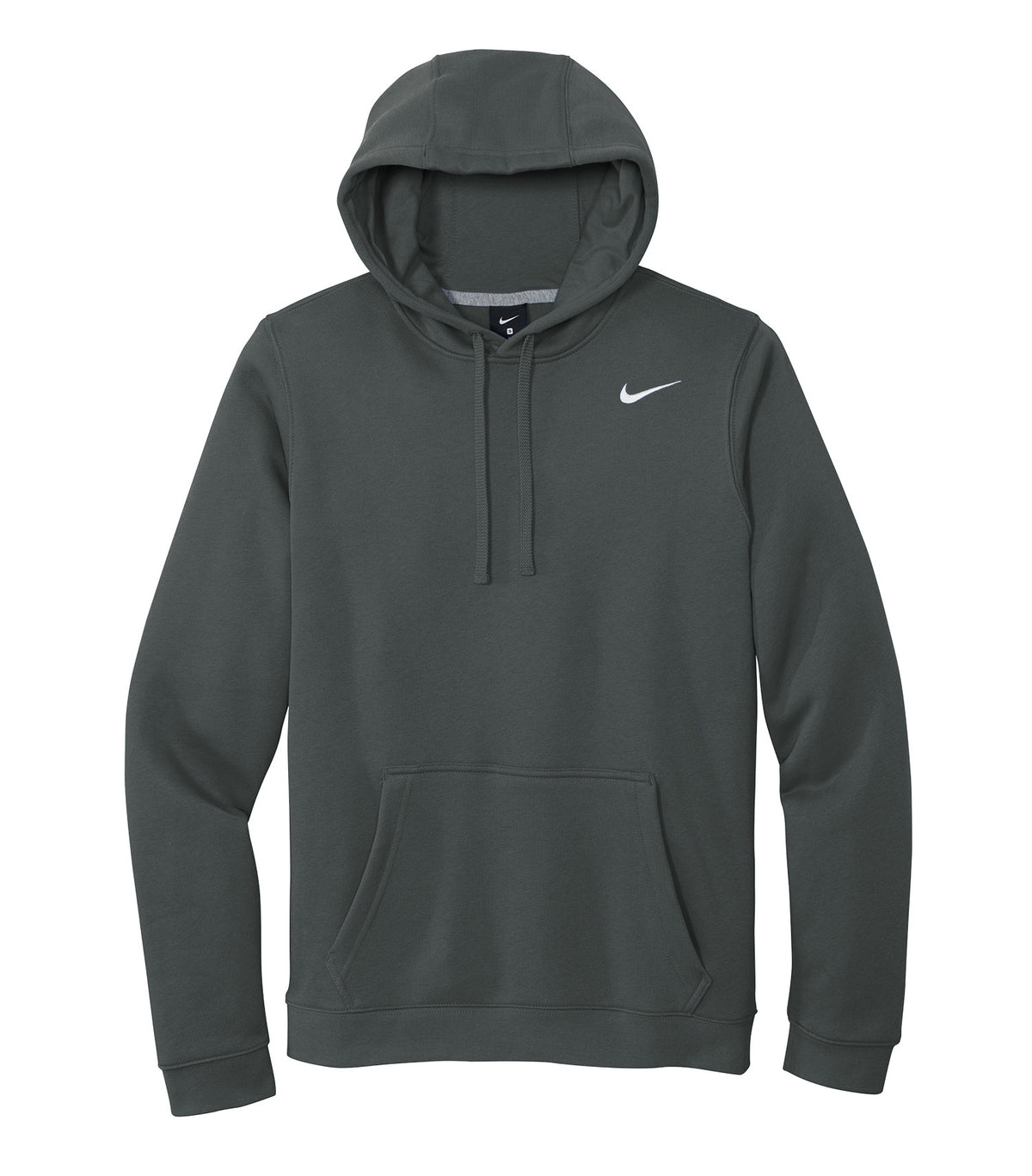 Nike Club Fleece Pullover Hoodie - Anthracite