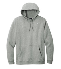 Nike Club Fleece Pullover Hoodie - Dark Grey Heather