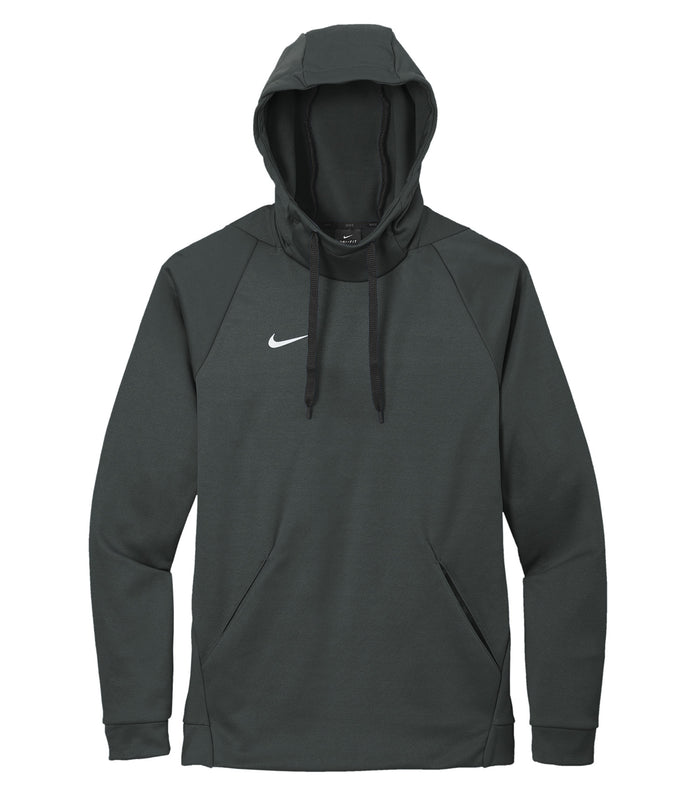 Nike Therma-FIT Fleece Pullover Hoodie - Team Anthracite