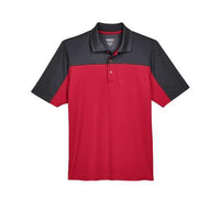 CORE365 Men's Balance Colourblock Performance Piqué Polo