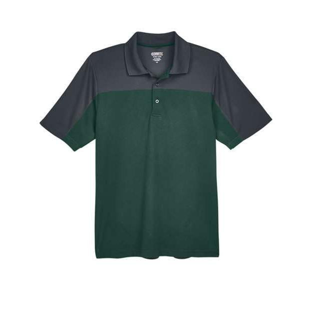 CORE365 Men's Balance Colourblock Performance Piqué Polo