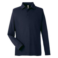 CORE365 Men's Fusion ChromaSoft™ Long Sleeve Pique Polo