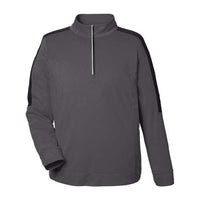 CORE365 Men's Market Snag Protect Mesh Colourblock Quarter-Zip Pullover