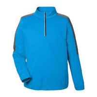 CORE365 Men's Market Snag Protect Mesh Colourblock Quarter-Zip Pullover
